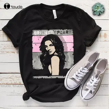 Тениска на Бритни Спиърс | Риза за поп изпълнител | Реколта Bri-Tney риза Spe-Ars фен | Поп принцеса ризи реколта 90S музикални ризи